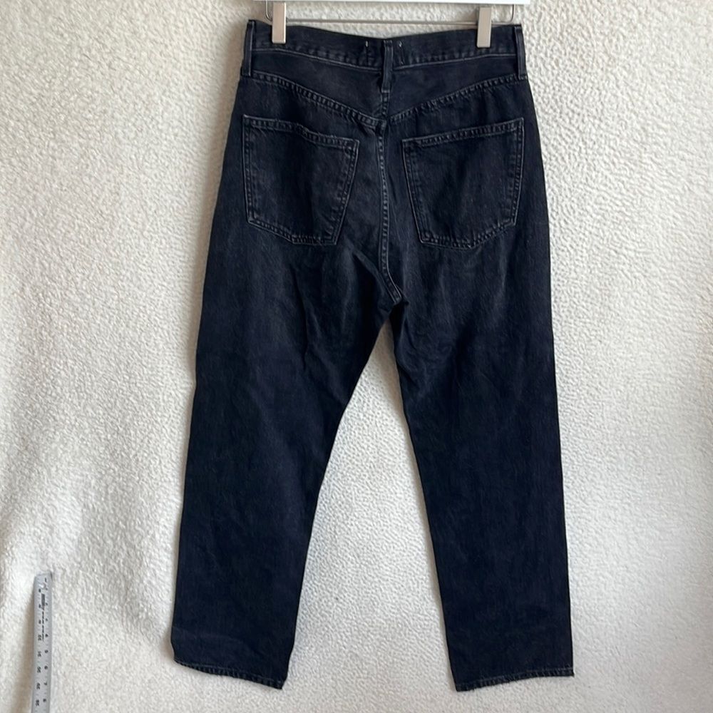 Agolde 90’s Midrise Loosefit Jeans Black Size 26 - Picture 10 of 13